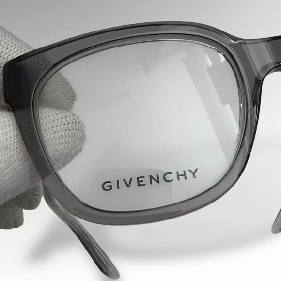 Givenchy Square Demo Lens Ladies Eyeglasses GV 0161 KB7 Gray 51-19-135 - Picture 9 of 11
